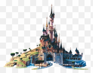 Download Hd Free Cinderella Castle Silhouette Png - Disneyland Paris
