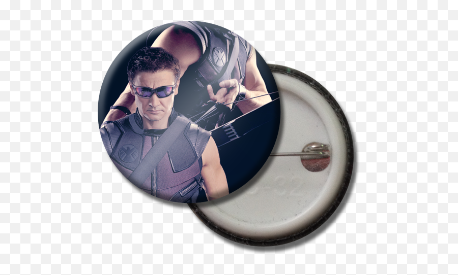 Hawkeye Button Pin - Chris Evans Png,Hawkeye Png