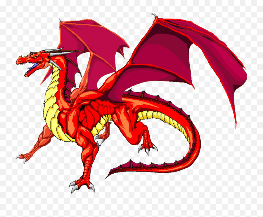 Red Dragon Transparent - Red Dragon Clipart Png,Dragon Transparent