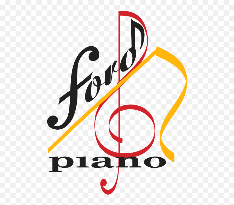 Ford Piano Logo - Vertical Png,Piano Logo