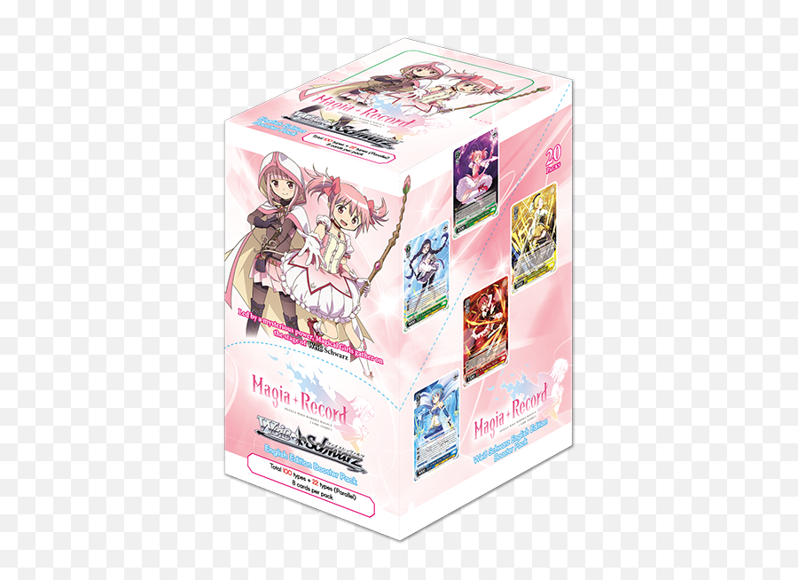 Booster Pack Magia Record Puella Magi Madoka Magica Side - Fictional Character Png,Madoka Magica Transparent