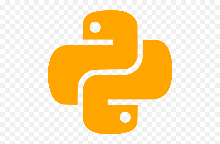 Orange Python Icon - Python Png,Python Icon Png