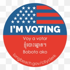 Register To Vote Long Today - National Voter Registration Day 2020 Png,City Of Long Beach Logo