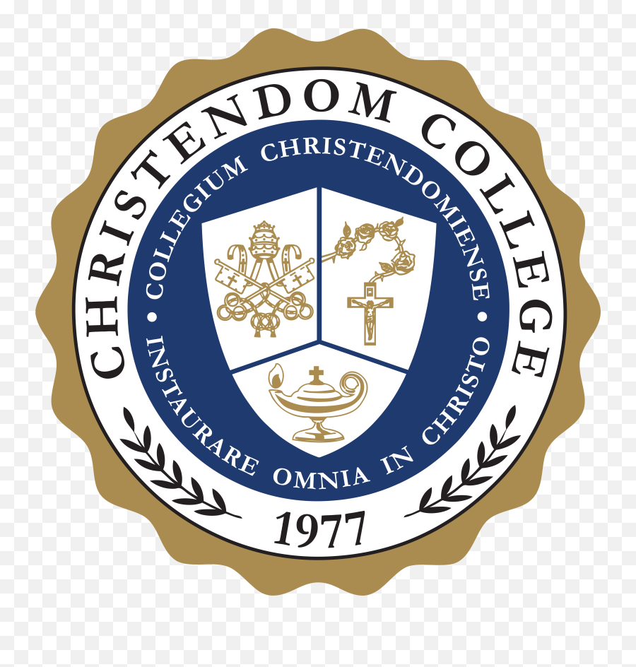 Christendom College - Christendom College Logo Png,Hillsdale College Logo