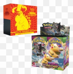 Vivid Voltage Box Elite Trainer Bundle - Pokemon Booster png