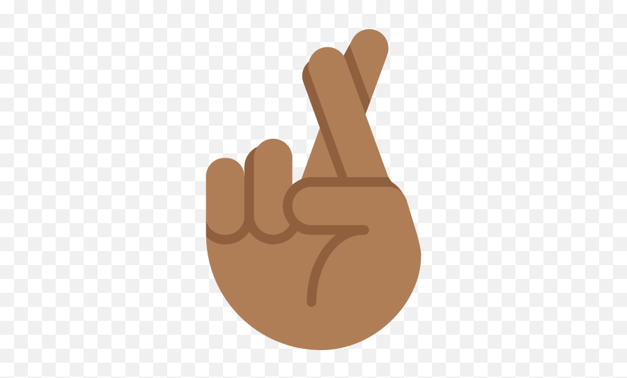 Emoji With Medium - Meaning Of Cross Finger Emoji Png,Finger Emoji Png