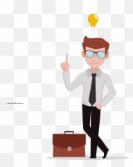 6 - Transparent Background Businessman Clipart png