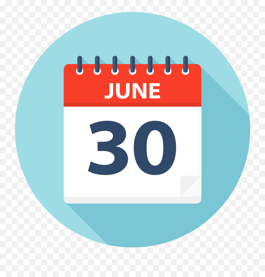 30 June Calendar Date - Pilot Partners 30 September Calendar Icon Png,June Png