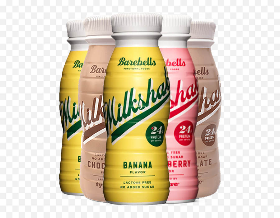 The Barebells U0027got Milkshakeu0027 Rtd Shake Bundle - Barebells Milkshake Png,Milkshake Transparent