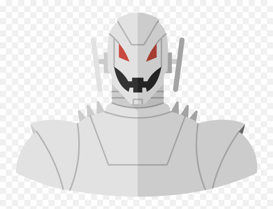 Marvelu0027s Ultron Flat Icon U2022 Synth Full Stack Developer - Fictional Character Png,Synth Icon