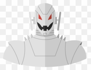 Marvelu0027s Ultron Flat Icon U2022 Synth Full Stack Developer - Fictional Character png