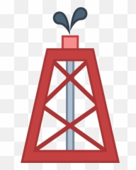 Oil Rig Icon - Vertical png