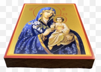 Theotokos Unfading Flower - Religious Item png