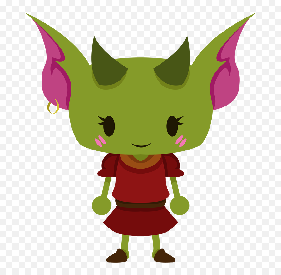 Character Design - Cute Goblin Clipart Full Size Clipart Goblin Clipart Png,Goblin Icon