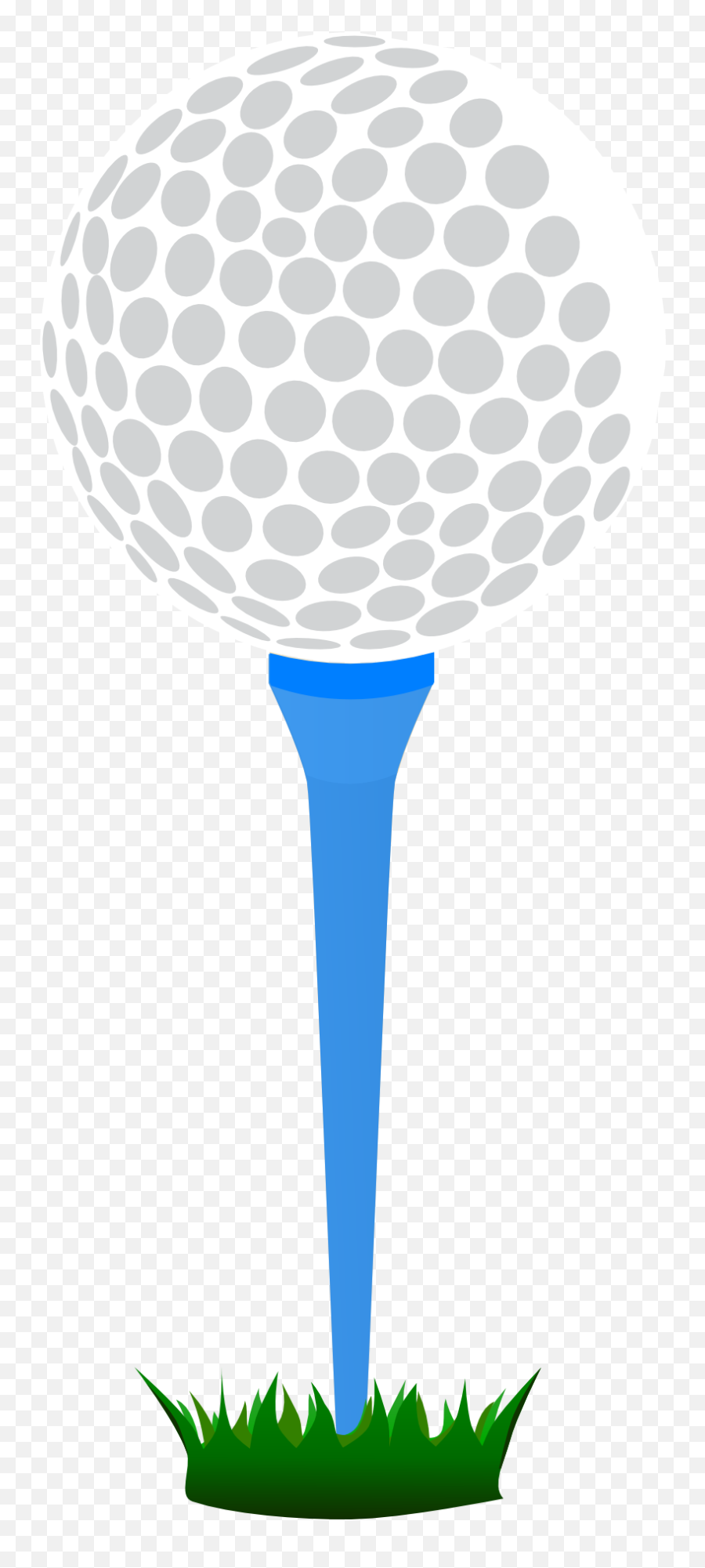 Golf Ball - Golf Tee Cart Clip Art Png,Golfball On Tee Icon Free