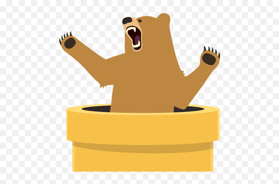 Tunnelbear Review - Tunnelbear Mascot Png,Tunnel Bear Icon