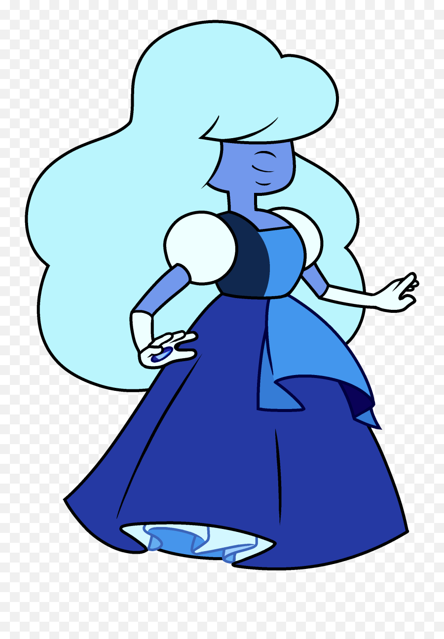 Sapphire Steven Universe - Sapphire Steven Universe Ruby Png,Steven Universe Peridot Icon