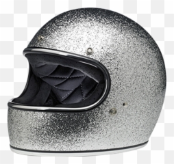 Helmets Visors And Parts Motomike Canada - Biltwell Gringo Silver Flake png