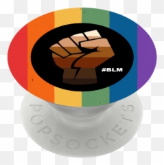 Ttc Queer Blm - Know Your Rights Camp PopSockets Official Language png