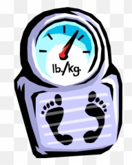Download Vector Illustration Of Bathroom Weigh Scale Force - Bascula Clipart png