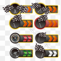 Racing Theme Logo Icon Label Picture Png Images Psd Free - Dot,Label Icon