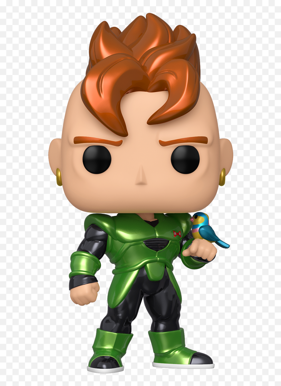 Funko Pop Animation Dragon Ball Z S7 - Android 16 Metallic Walmart Exclusive Android 16 Funko Pop Png,Anime Icon Pack Android