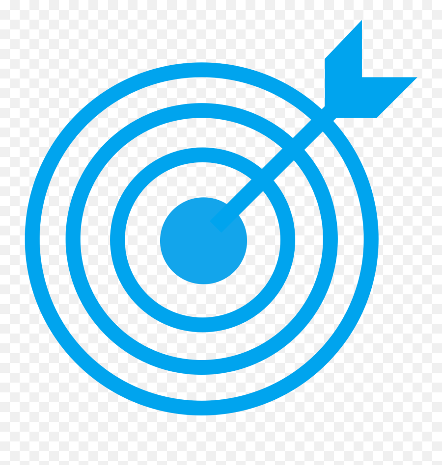 Bam - Blue Target No Background Png,Bam Icon