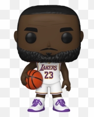 La Lakers Jerseys - Lebron James Funko Pop png