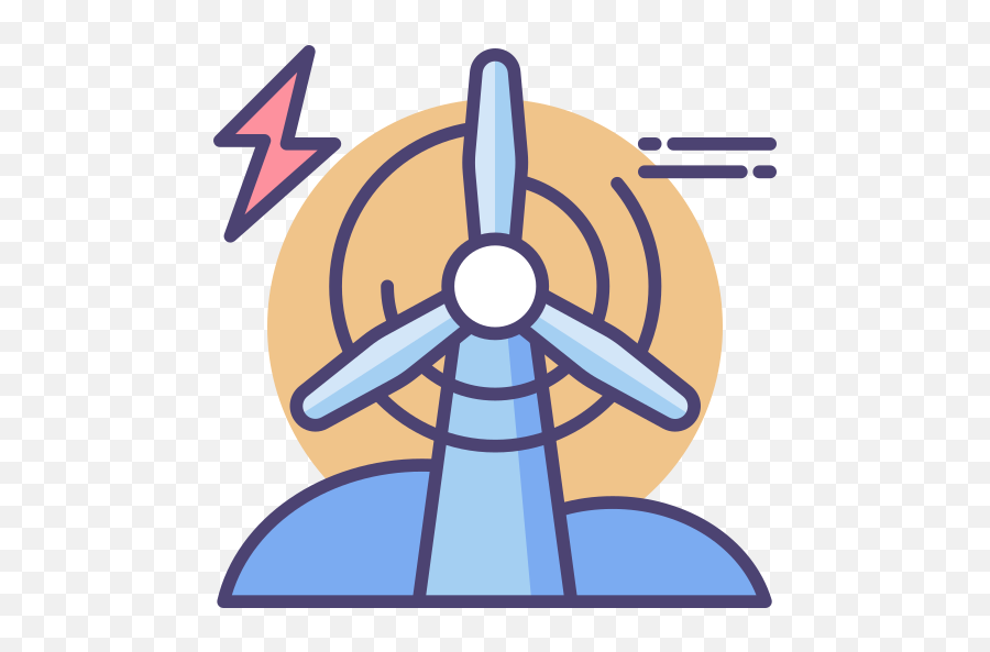 Wind Energy Vector Icons Free Download In Svg Png Format - Cnc Machine Turning Icon,Wind Turbin Icon
