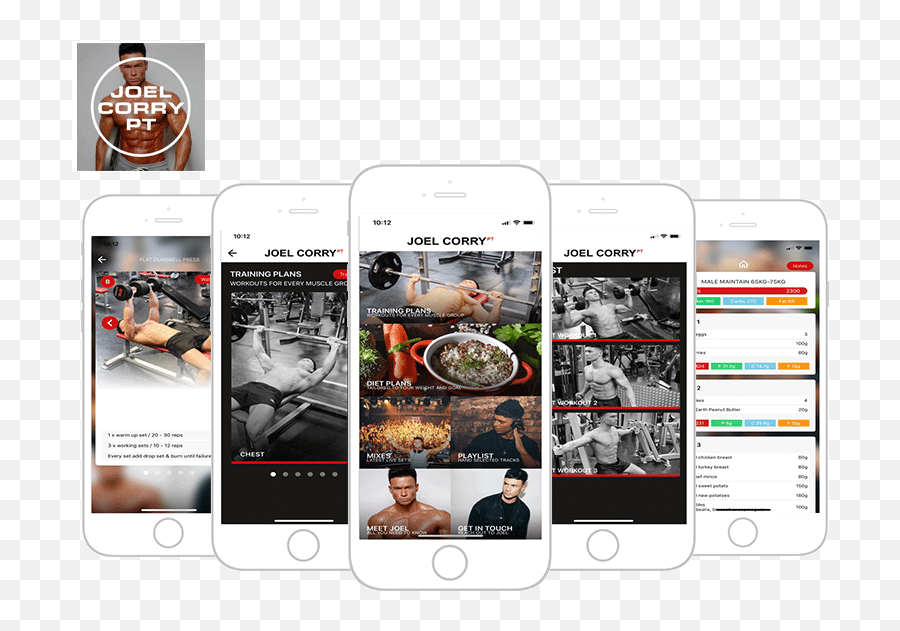 Joel Corry Pt - The Personal Training App With Video Sharing Png,Kumpulan Icon Toggle