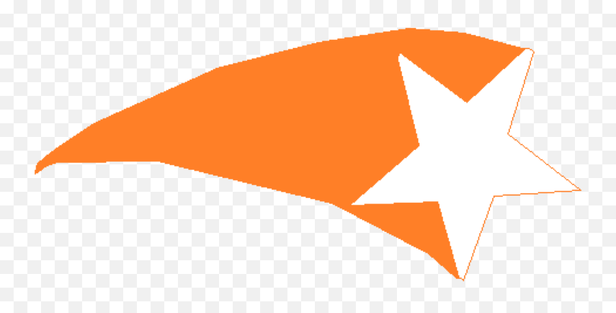 Download Big Image - Shooting Stars Clipart Orange Full Png,Shooting Stars Png
