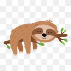 Clipart Sloth Svg Free - Free Sloth Clip Art Png,Sloth Png