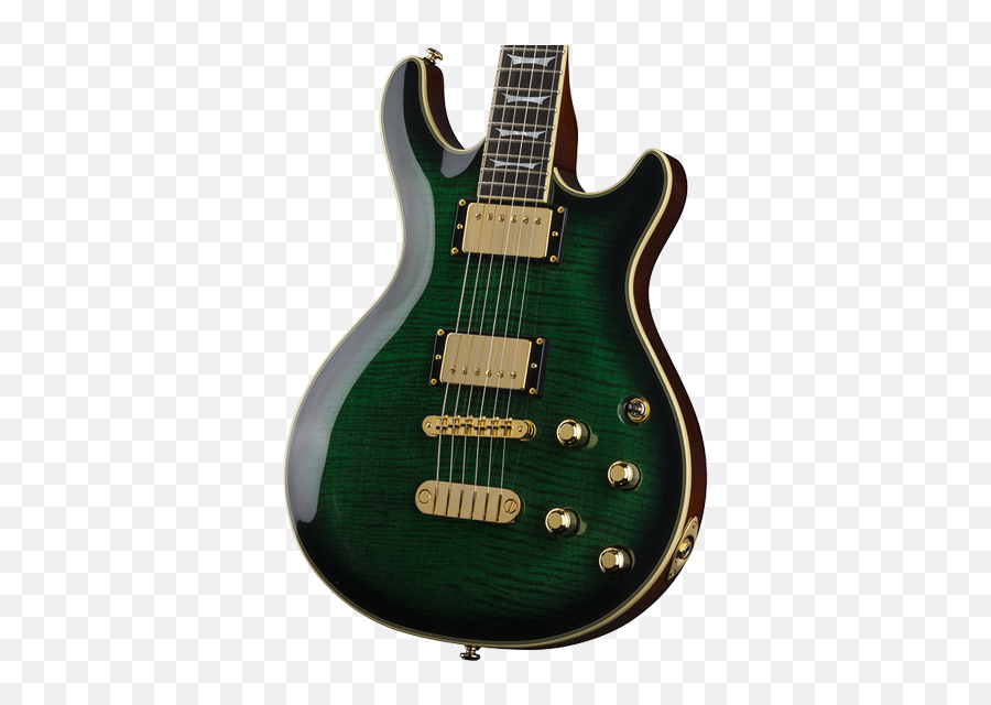 Dean Dcr Icon Tgr Custom Limited Run Trans Green 6 Png Electric Guitar