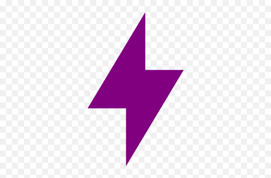 Free Purple Lightning Bolt Icons - Lighting Logo Bolt Png,Purple Lightning Png