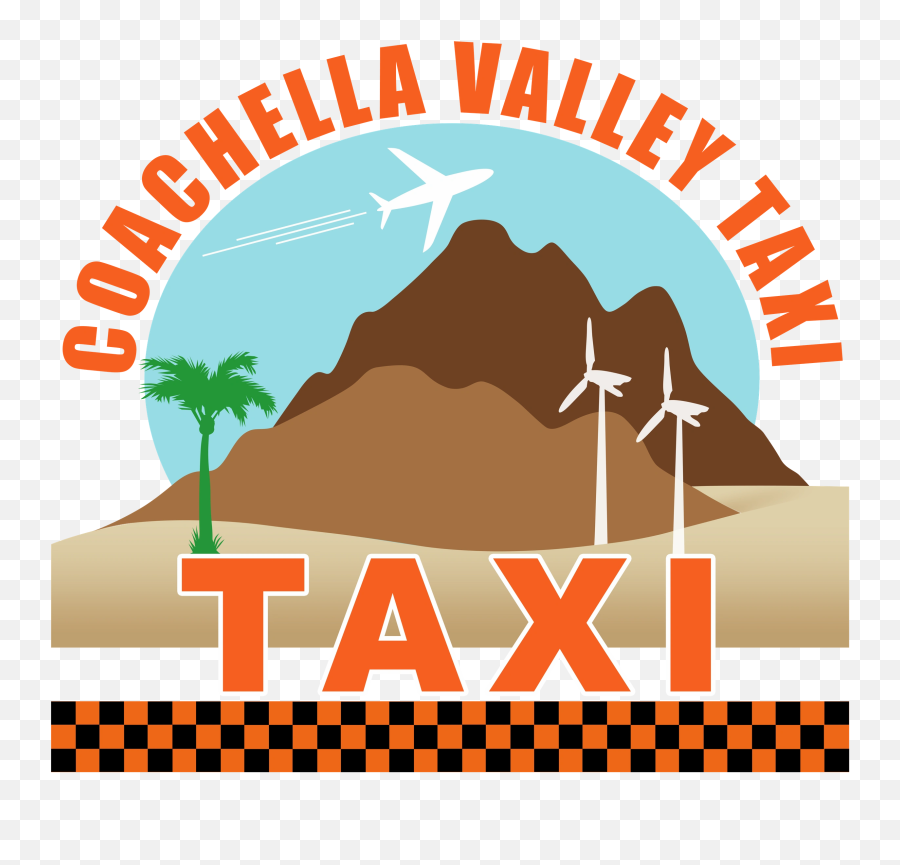 Coachella Valley Taxi - Illustration Png,Taxi Logo