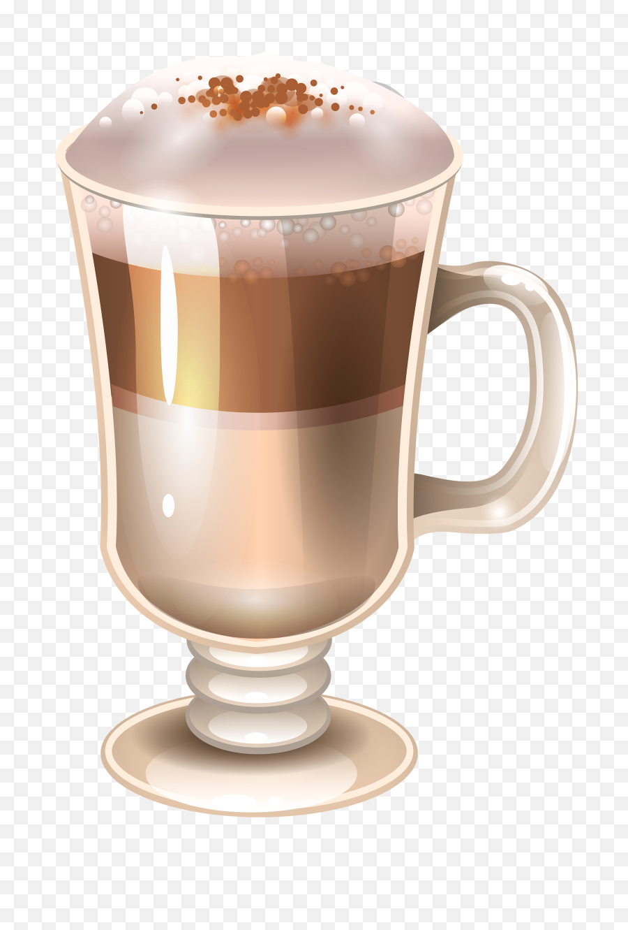 Coffee And Milk Png Clipart Image - Irish Coffee Cappuccino,Coffee Clipart Png