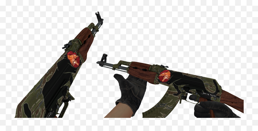 Reddit Globaloffensivetrade H 2 Fn Ak47 Jaguar Ak 47 Revolução Neon Png - 47 Transparent