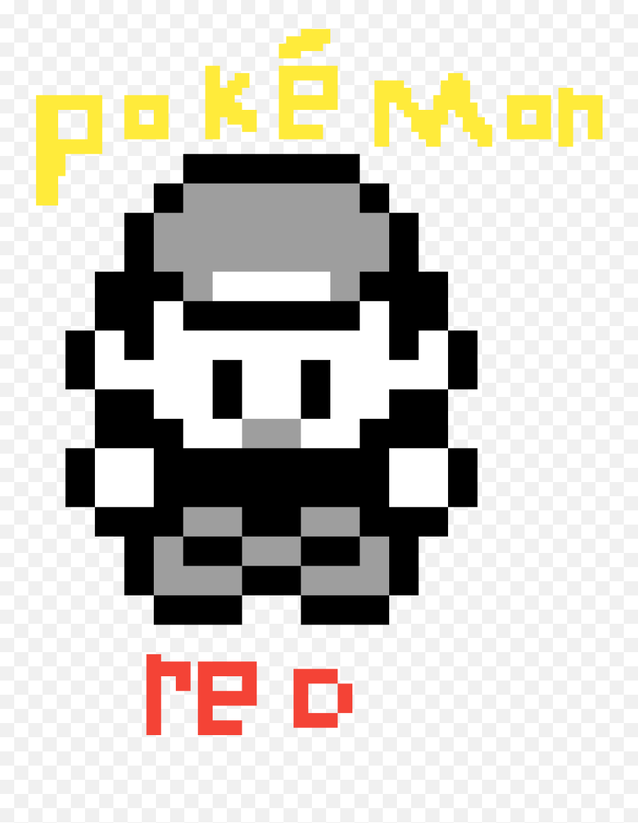 Pixilart - Pokemon Red Trainer Sprite Png,Pokemon Red Logo