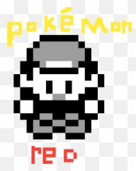 Pixilart - Pokemon Red Trainer Sprite png
