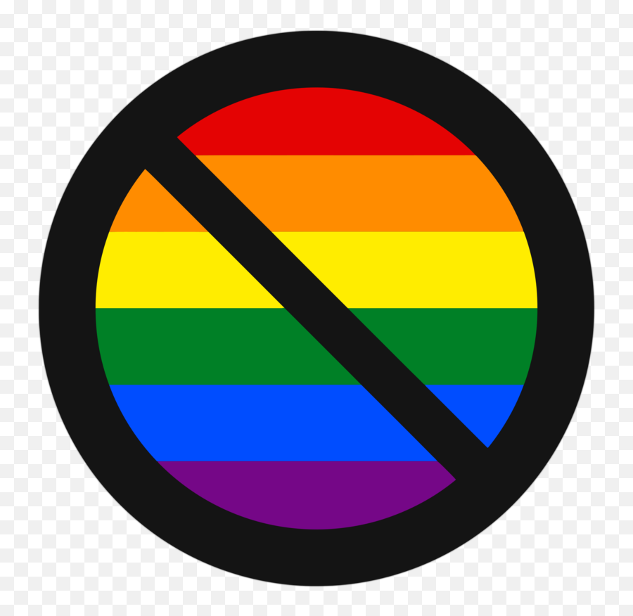 Download Hd Anti Gay Flag Transparent - Anti Lgbt Emoji Transparent Png,Gay Flag Png