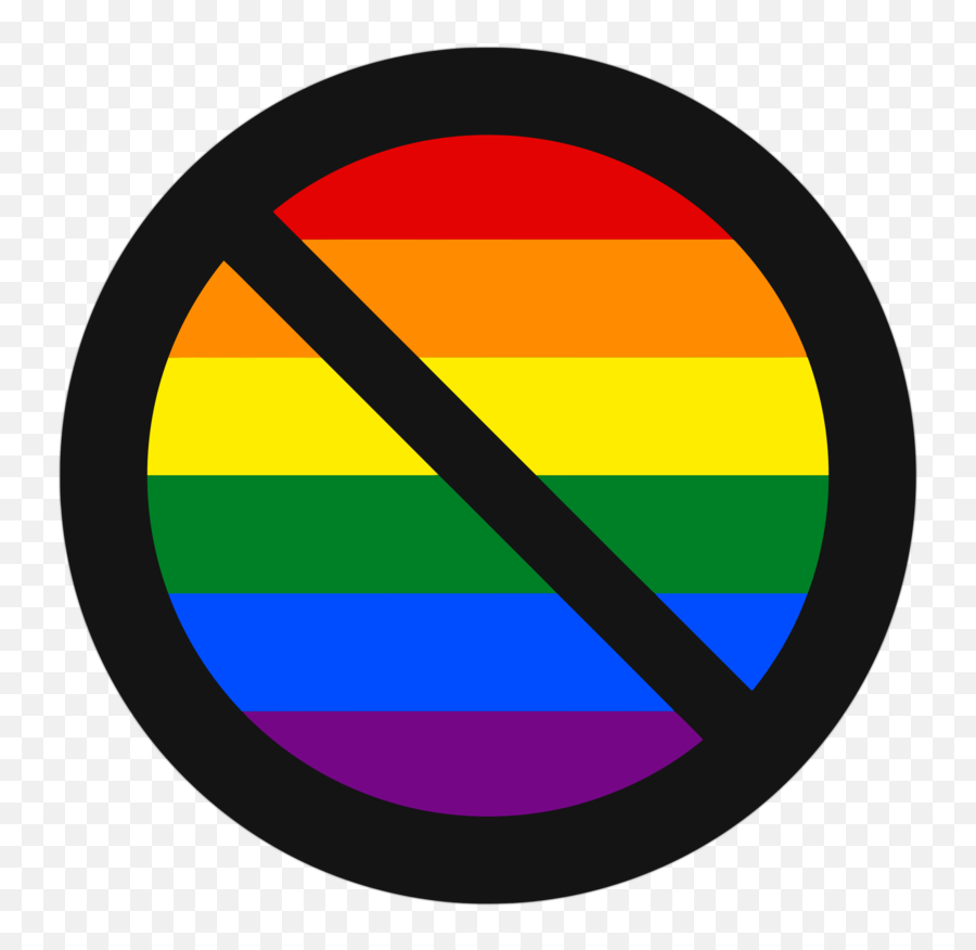 Download Hd Anti Gay Flag Transparent Anti Lgbt Emoji Transparent Png 