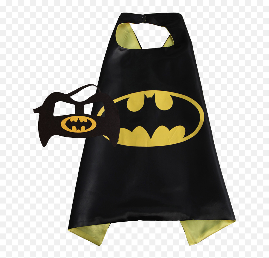 Batman Superhero Cape And Mask For Boys Costume Kids Birthday Party Favors Pretend Play Dress Up Christmas Gift - Batman And Robin Costumes Png,Superman Cape Png