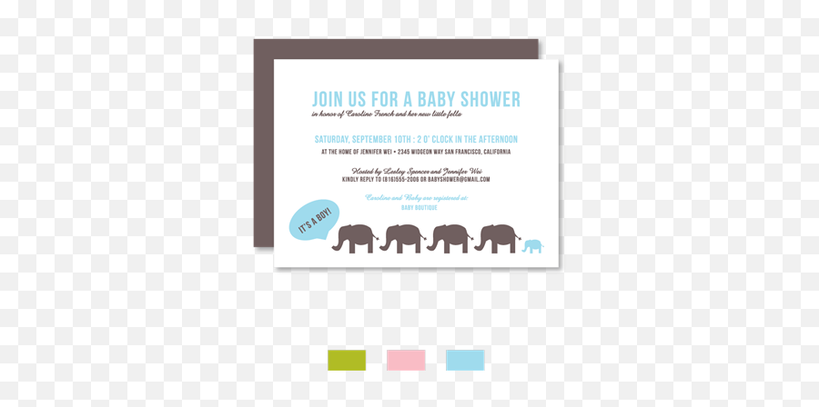 Download Baby Elephant Invite - Elephant Full Size Png Indian Elephant,Baby Elephant Png