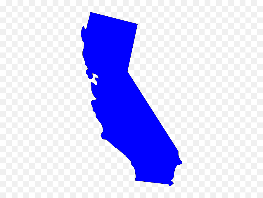 California Dem State Clip Art - California The State Blue Png,Royalty Free Transparent Images