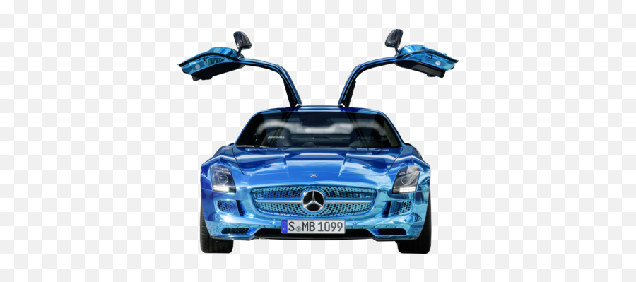 Free Mercedes Benz Sls Amg Electric 2014 Psd Vector Graphic - Mercedes Most Powerful Car Png,Mercedes Benz Logo Vector
