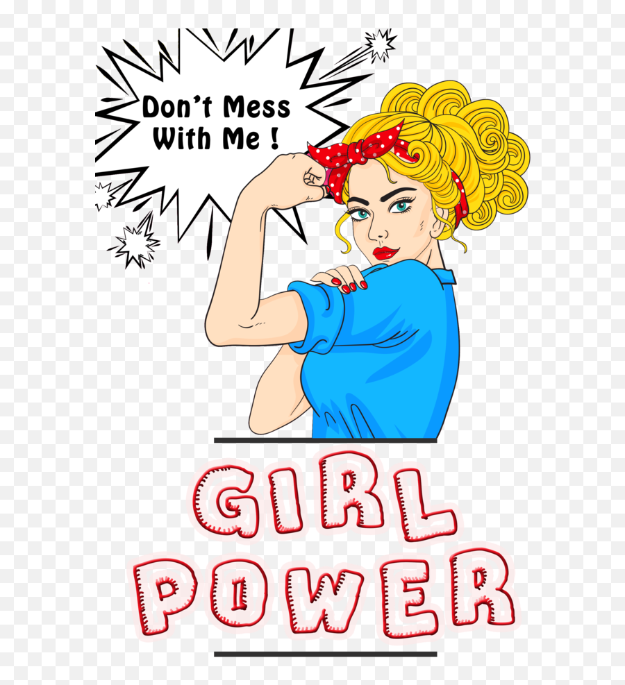 Girl Power Womenu0027s Printed Tee Redesyn - Poster Png,Girl Power Png