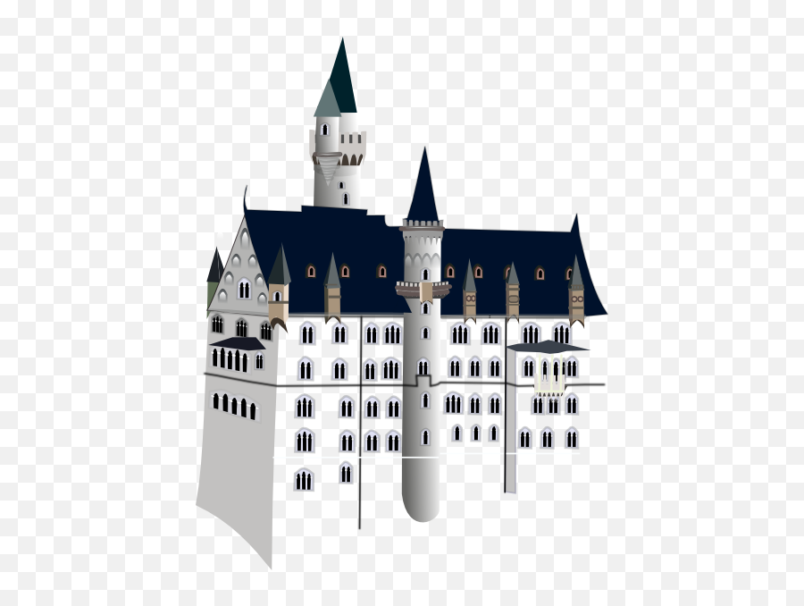 Neuschwanstein Castle Clip Art - Vector Clip Neuschwanstein Castle Png,Castle Clipart Png