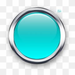 Download Website Buttons Png Cricle - For Round