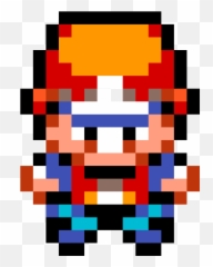 Download Pokemon Trainer - Pokemon Fire Red Character Full Pokemon Fire Red Character Png,Pokemon Red Png