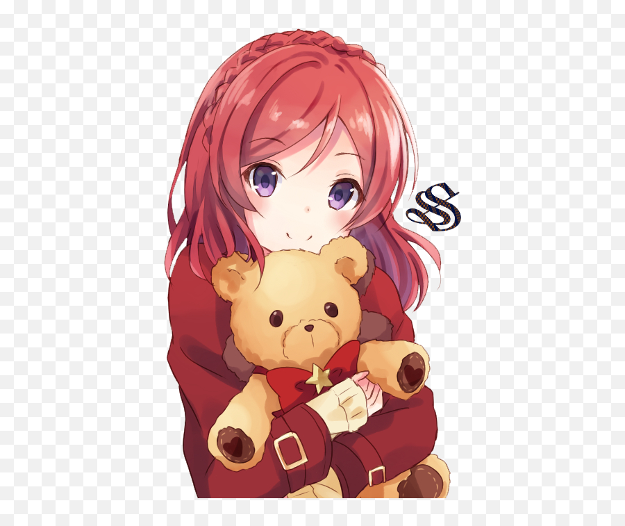 Red Headed Anime Girls Posted By Ryan Tremblay - Cute Anime Girl Red Hair Png,Anime Girls Transparent